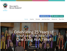 Tablet Screenshot of mosaicharmony.org